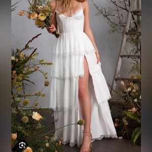 V. Chapman Camia Dress in White - Revolve - never worn